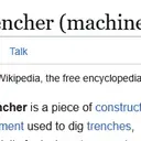 Trencher